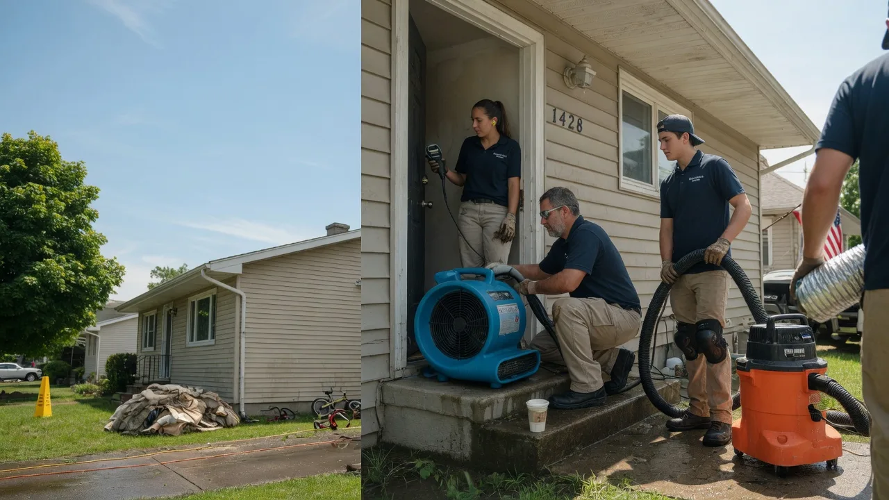 Water Damage Restoration in Deerfield, KS near me